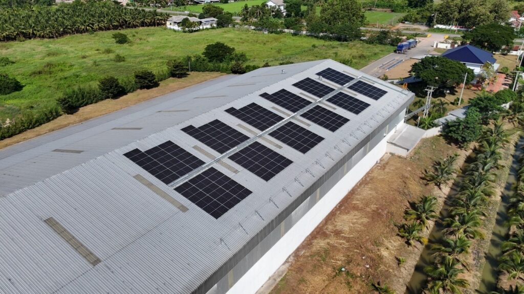 ติดตั้งโซลาร์เซลล์ Ongrid 121kWp