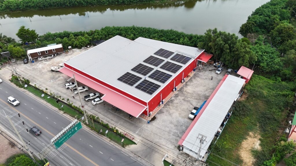 ติดตั้งโซลาร์เซลล์ 9D Shop 66kW Ongrid