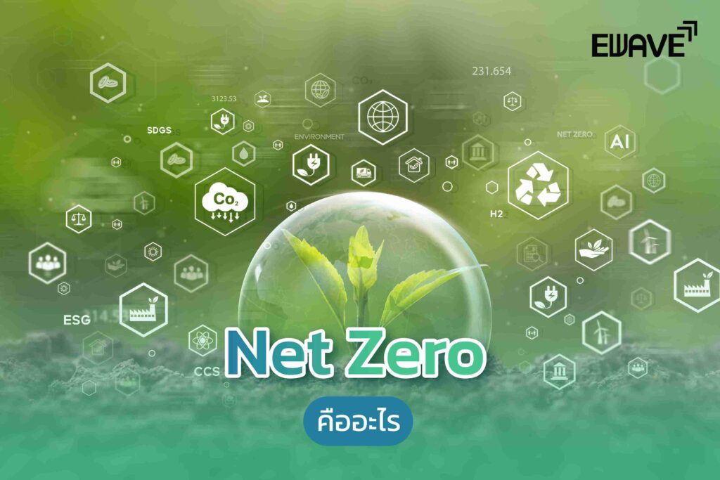 แนวคิด Net Zero คืออะไร? เป้าหมายลดคาร์บอนเพื่ออนาคตที่ยั่งยืน - EWAVE