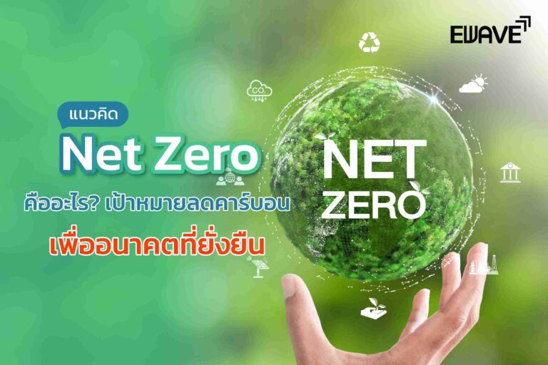 แนวคิด Net Zero คืออะไร? เป้าหมายลดคาร์บอนเพื่ออนาคตที่ยั่งยืน