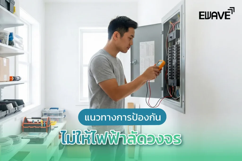 แนวทางการป้องกันไม่ให้ไฟฟ้าลัดวงจร