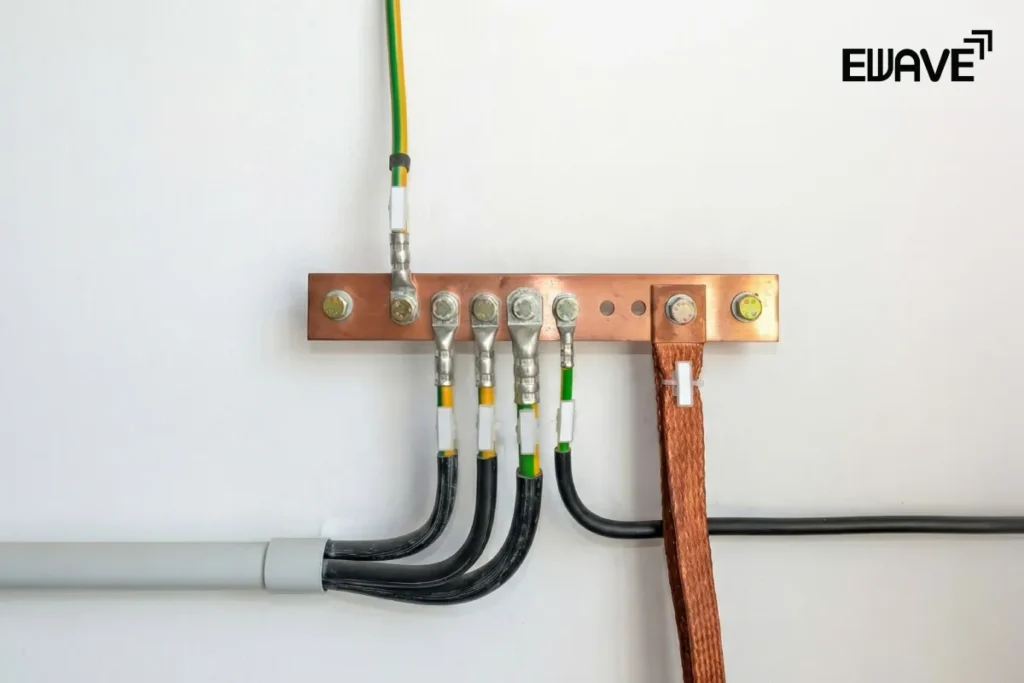 ข้อควรระวังเมื่อติดตั้งสายดิน